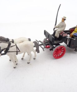 Preiser H0 Gespann / Kutsche mit Figuren RR1676 o.