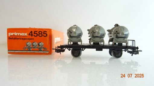 Primex H0 4585 Behältertragwagen der DB in OVP PR9228