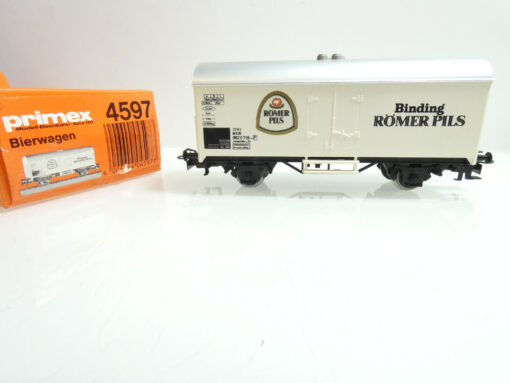 Primex H0 4597 Kühlwagen Binding Römer Pils der DB in OVP AR4052