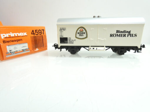 Primex H0 4597 Kühlwagen Binding Römer Pils der DB in OVP AR4052
