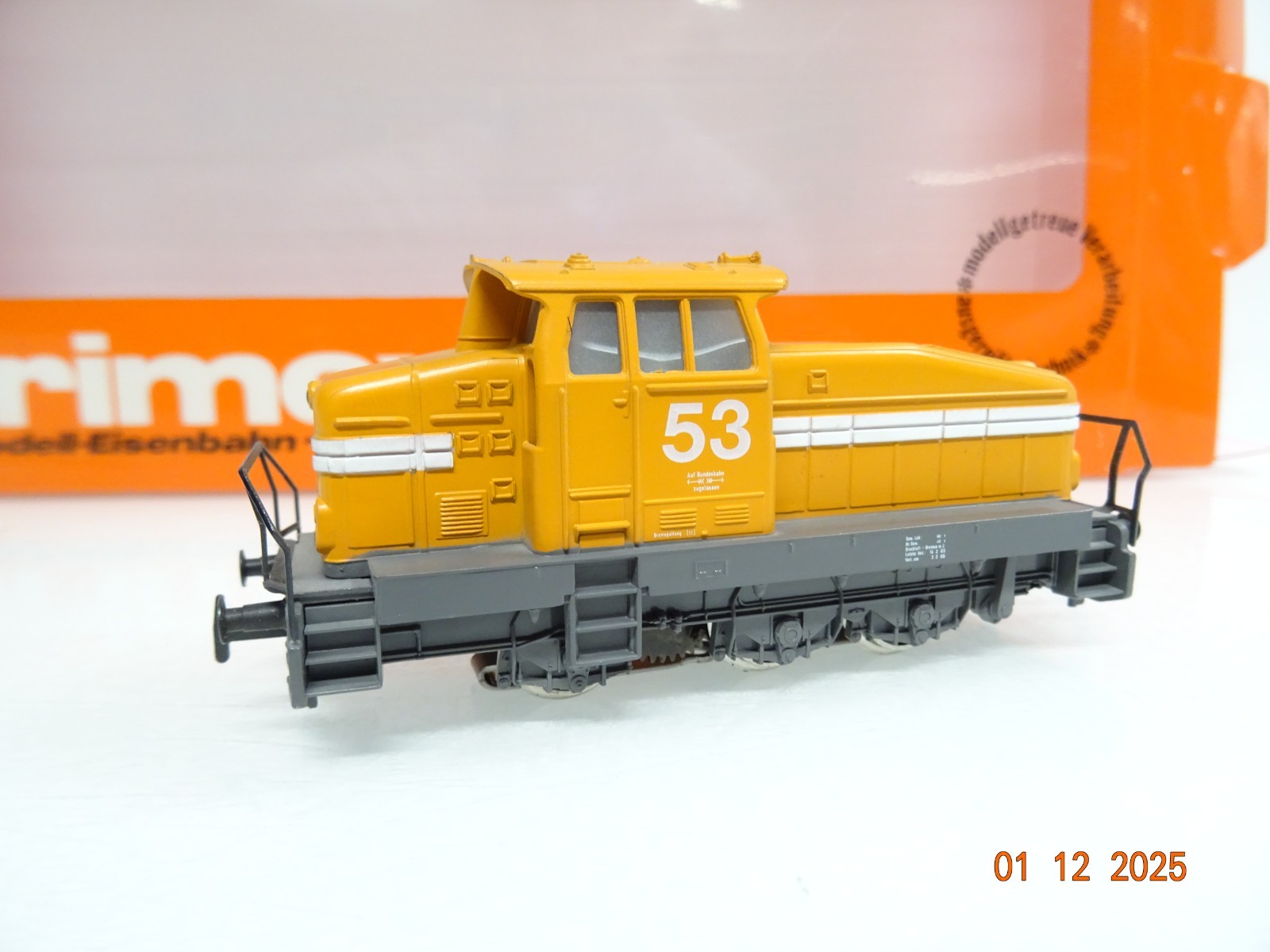 Primex Märklin H0 2704 Stahlwerkszug 4tlg. mit Diesellok DHG 500 in OVP JL4784 – Bild 3