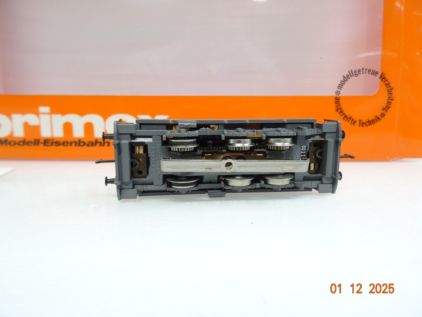 Primex Märklin H0 2704 Stahlwerkszug 4tlg. mit Diesellok DHG 500 in OVP JL4784 – Bild 4