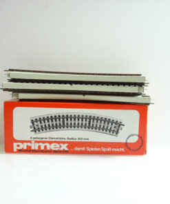 Primex Märklin H0 5072 M-Gleis gebogen 6Stück in OVP CK54
