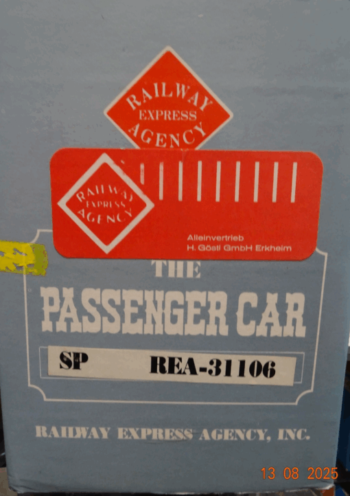 Railway Express Agency Spur G 31106 US Personenwagen Gepäckabteil in OVP JL2272 – Bild 7