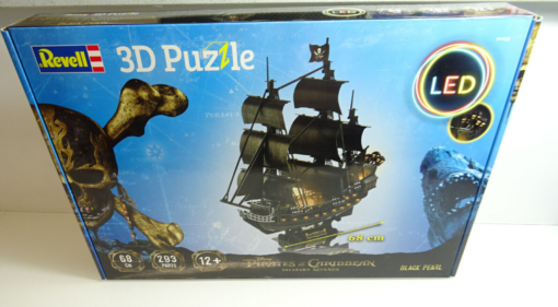 Revell 00155 3D Puzzle Black Pearl LED Edition mit Bel.293 Teile in OVP AR8213