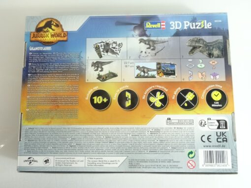 Revell 00240 3D Puzzle Jurassic World Giganotosaurus neuwertig in OVP QR5483 – Bild 4