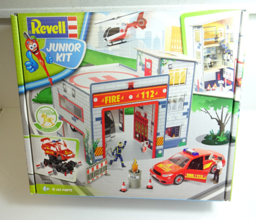 Revell  00850  Feuerwache Bastelset Junior Kit in OVP AR8166