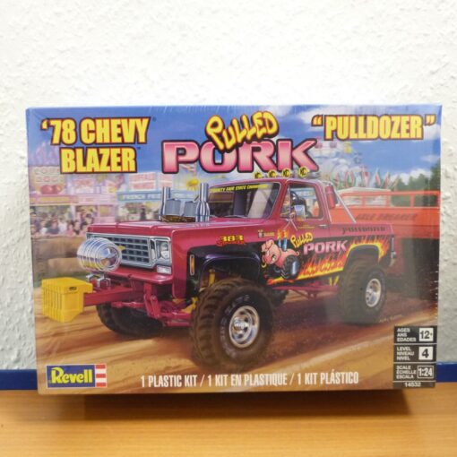 Revell 1:24 Bausatz 14532 ´78 Chevy Blazer Pulled Pork Pulldozer in OVP EX3899