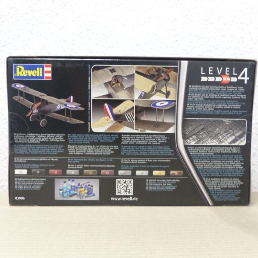 Revell 1:48 Bausatz-Nr.: 03906 Sopwith F.1 Camel Doppeldecker, in OVP EX2716 – Bild 3
