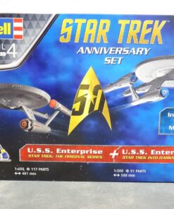 Revell 1:500 + 1:600 Bausatz-Nr.: 05721 Star Trek Anniversary Set, in OVP EX2649
