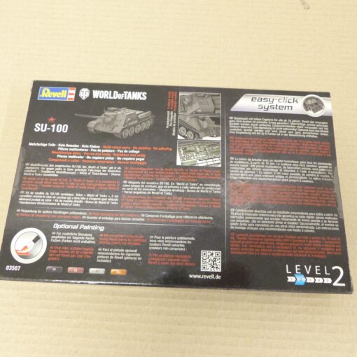 Revell 1:72 World of Tanks 03507 Panzer SU-100 in OVP EX2976 – Bild 3