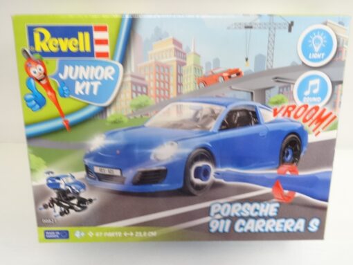 Revell Junior Kit 1:20 00821 Porsche 911 Carrera S Bausatz in OVP QR4698