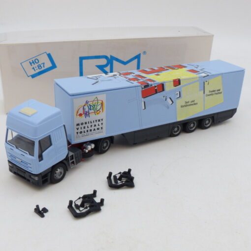 Rietze 1:87 Iveco Stralis Sattelzug Mobilität Vielfalt Tollernaz, in OVP EB1907