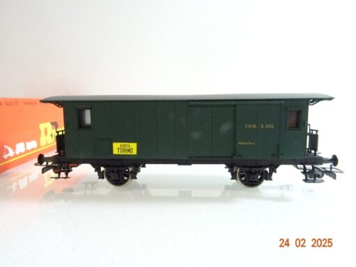 Rivarossi H0 Gepäckwagen Aosta-Torino D.651 der FN Milano in EVP PR6214 – Bild 3