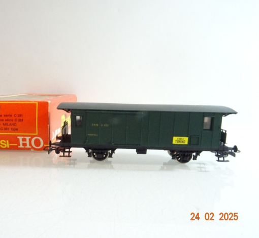 Rivarossi H0 Gepäckwagen Aosta-Torino D.651 der FN Milano in EVP PR6214