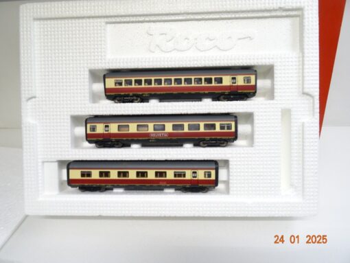 Roco H0 14070A AC Ergänzungswagen-Set 3tlg. zu VT 11.5 in OVP LE8553