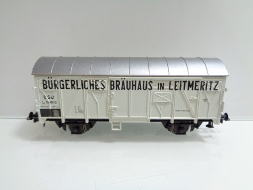 Roco H0 4055 gedeckter Güterwagen Hamburger Abendblatt der DB in OVP JD2760 – Bild 3