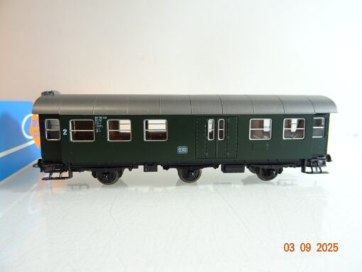 Roco H0 4216 Umbauwagen 2.Kl./Gepäckabt. der DB mit Licht in OVP BH125 – Bild 3