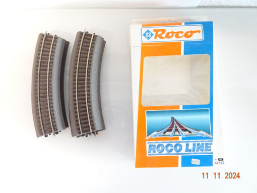 Roco H0 42522 Geo Line R2 Gleis 6 Stück in OVP siehe Foto CK3905