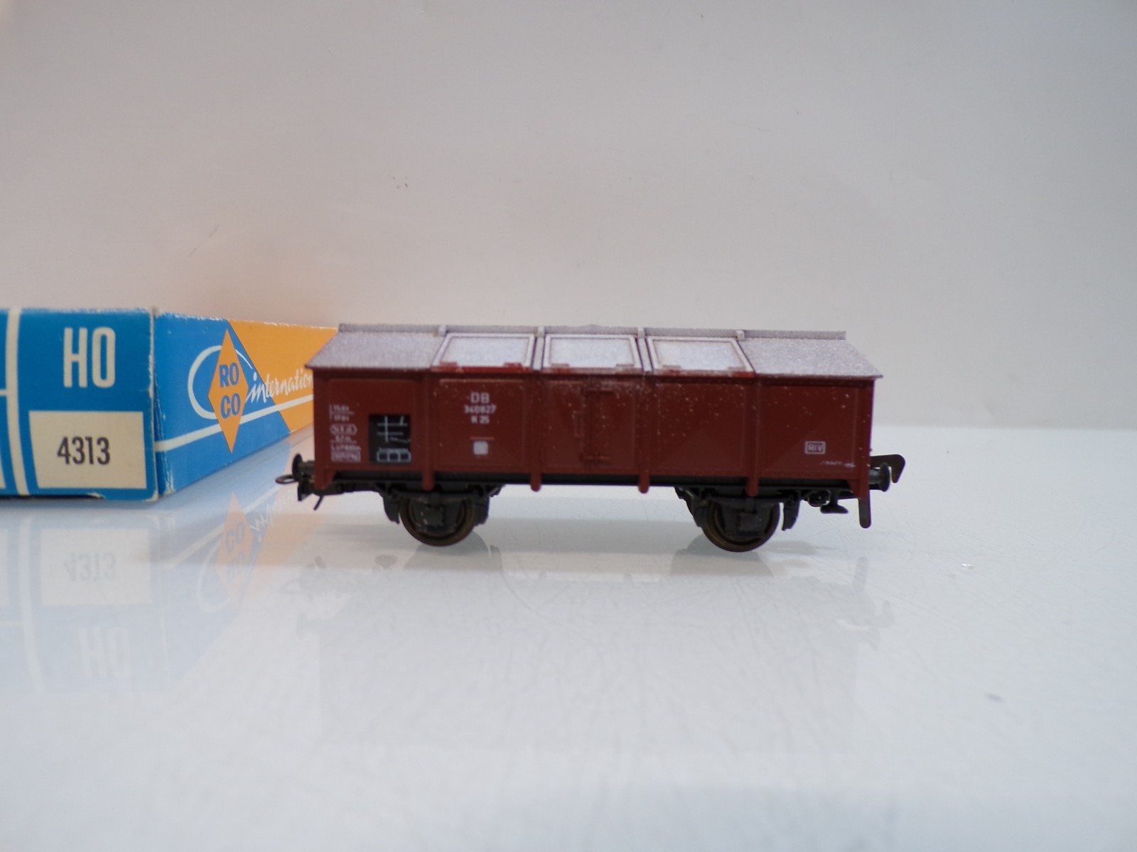 Roco H0 4313 Klappdeckelwagen der DB in OVP BH1729 – Bild 3