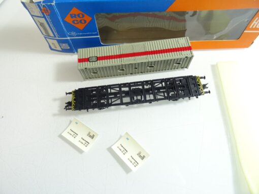 Roco H0 4319 Containerwagen der DB in OVP RR776 – Bild 4