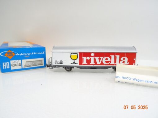 Roco H0 4340 G Schiebewandwagen rivella der SBB in OVP PR7435