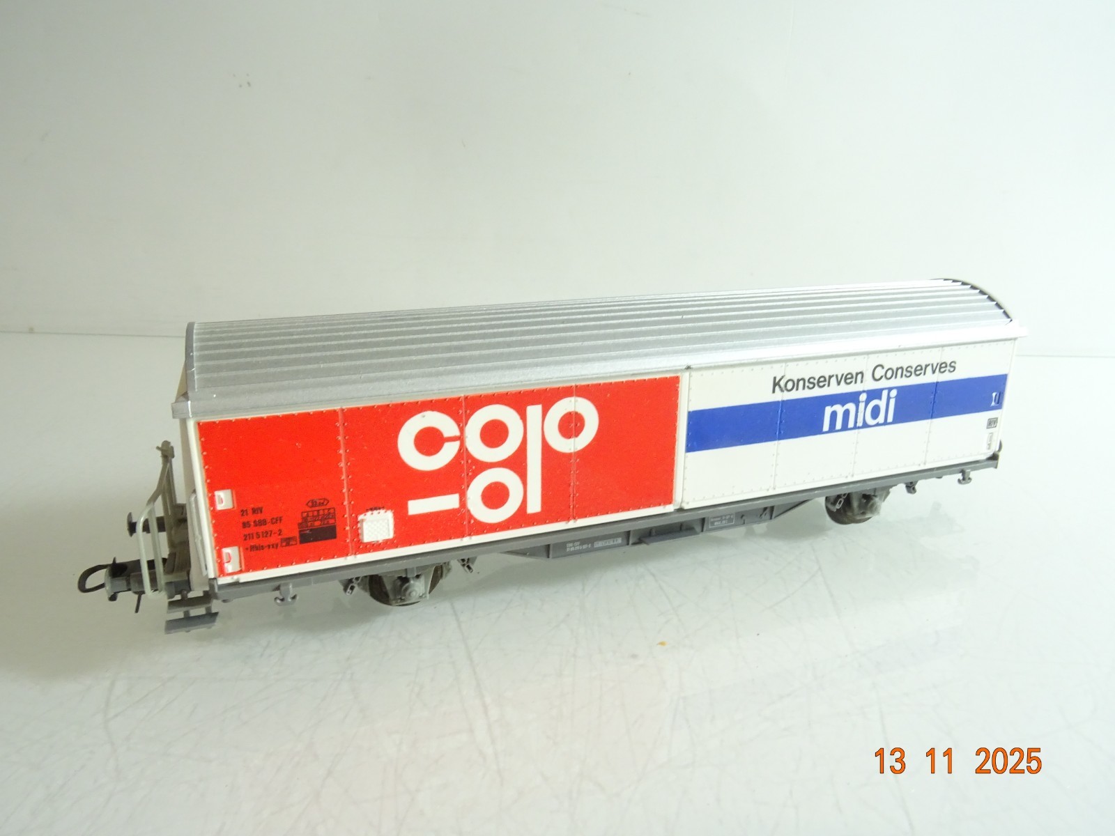 Roco H0 4340L Schiebewandwagen COOP/midi der SBB-CFF RR4521 o.