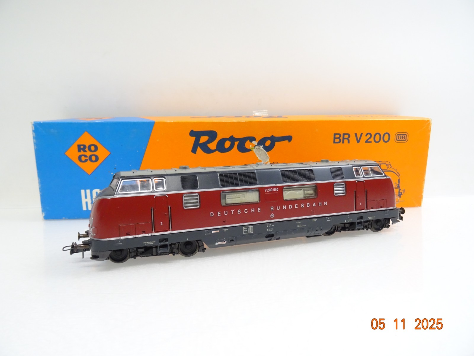 Roco H0 43522 Diesellok V 200 040 der DB ESU-Digital in OVP JL4157