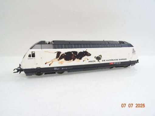 Roco H0 43892 AC Schweiz E-Lok Re 4/4 021-9 Milch der SBB Digital JL1258 o.