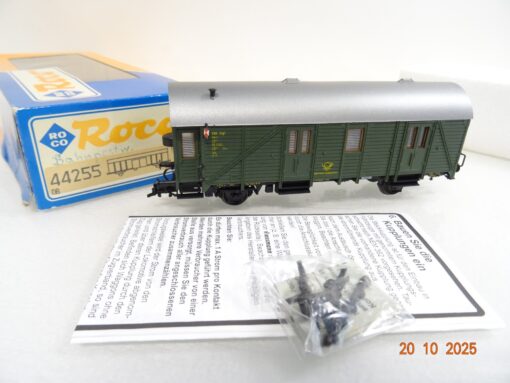 Roco H0 44255 Bahnpostwagen der DBP in OVP RR4229