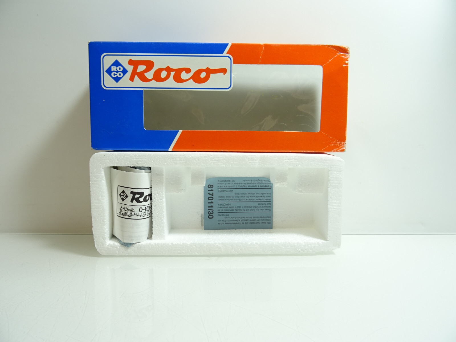 Roco H0 44809 Leerverpackung Personenwagen 3.KL., DRG, DC, KKK siehe Foto CK1241