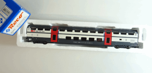 Roco H0 45462 Doppelstockwagen 2.Kl. der SBB in OVP PR9049