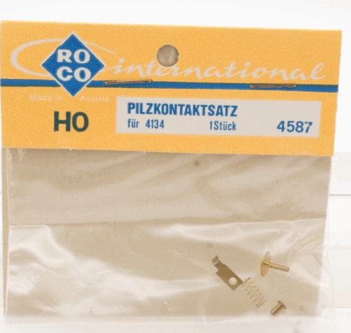 Roco H0 4587 Pilzkontaktsatz für 4134 neuwertig in OVP QR4852