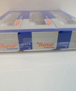 Roco H0 45979 Wagen-Set Staubsilowagen 3 tlg. der DR in OVP BH1924