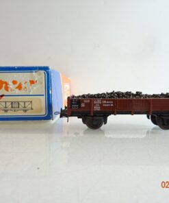 Roco H0 46011 Niederbordwagen mit Ladung Schotter der DB in OVP BH338