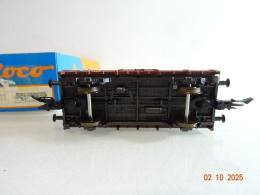 Roco H0 46011 Niederbordwagen mit Ladung der DB in OVP BH337 – Bild 4