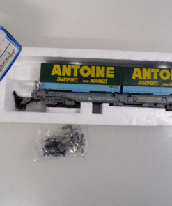 Roco H0 46364 AC Tragwagen m. 2 Wechselbrücken d. SNCF in OVP für Märklin BH1820