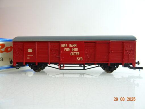 Roco H0 46415.3 gedeckter Güterwagen der SVB in OVP PR9981 – Bild 3