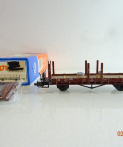 Roco H0 46482 Rungenwagen Mit Ladung der DB in OVP BH339