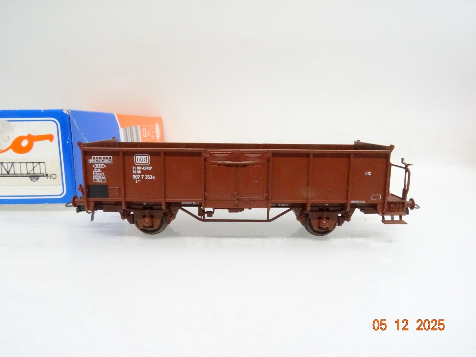 Roco H0 46619 offener Güterwagen der DB in OVP BH1689 – Bild 3