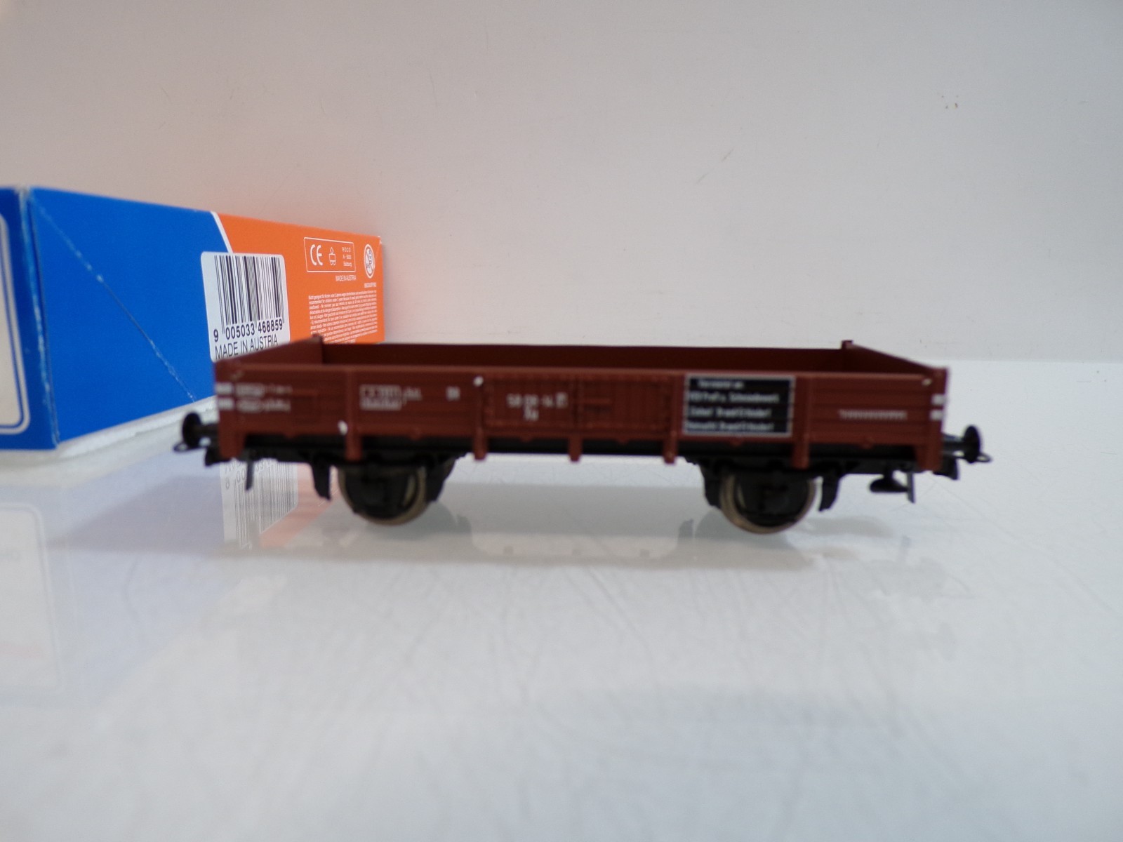 Roco H0 46885 Niederbordwagen der DR in OVP BH1927 – Bild 3