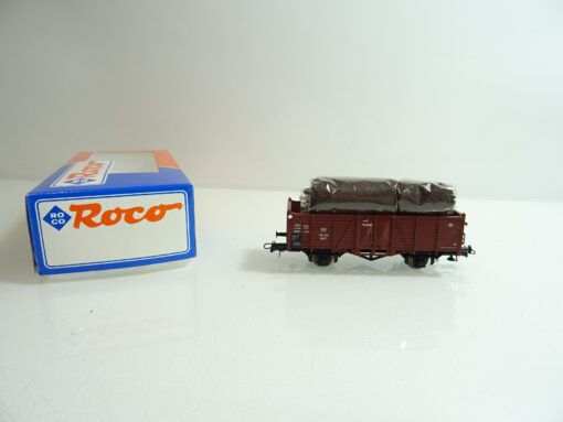 Roco H0 47943 offener Güterwagen mit Ladung der DB in OVP TF537