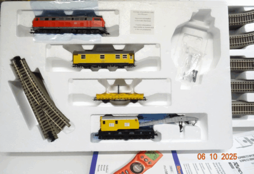 Roco H0 51231 Digital Startset mit Bauzug und Zubehör ohne Multimaus OVP JL3380 – Bild 3