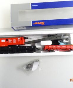 Roco H0 56239 AC Kranzug mit Schutzwagen der DB in OVP RR5661