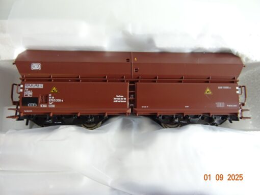 Roco H0 66037 Selbstentladewagen-Set 4 tlg. der DB in OVP BH96 – Bild 6