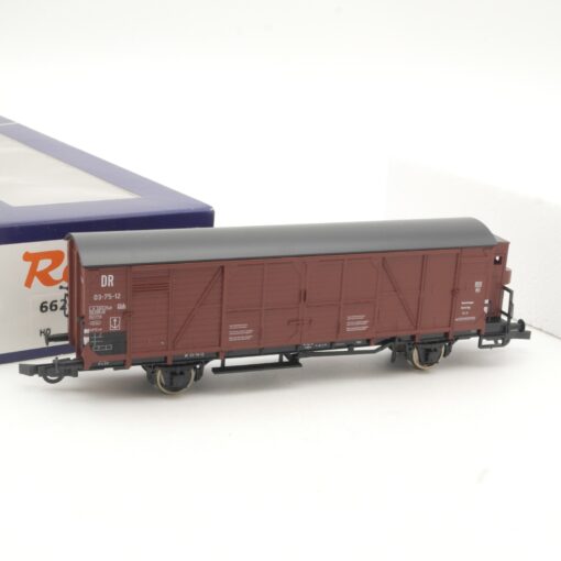 Roco H0 66254 gedeckter Güterwagen der DR in OVP RR1257 – Bild 3