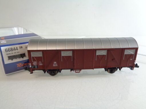 Roco H0 66844 gedeckter Güterwagen der DB in OVP RR4075