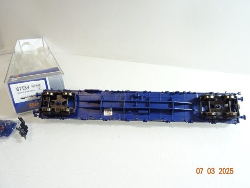 Roco H0 67553 Niederbordwagen der CFL in OVP PR6435 – Bild 4