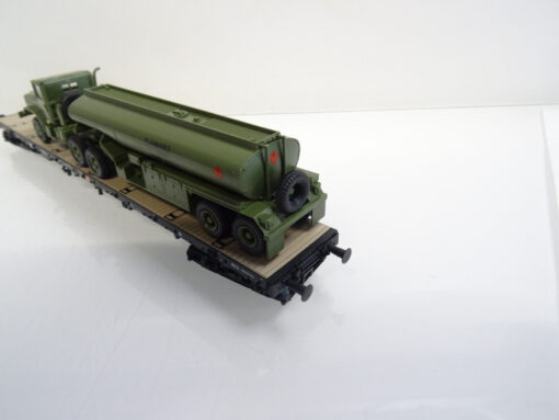 Roco H0 67766 Rungenwagen DB mit Sattelzugmaschine Tankauflieger in OVP C2121 – Bild 4