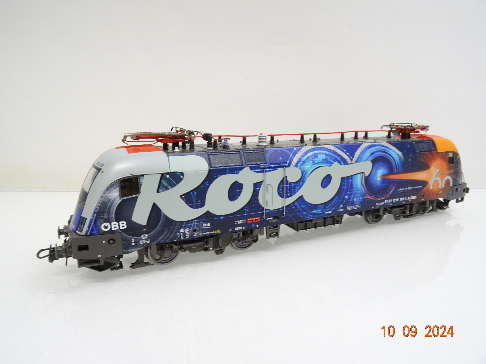 Roco H0 70485 E-Lok 1116 199-1 60 Jahre Roco der ÖBB PluX22 in OVP LE5785 – Bild 3